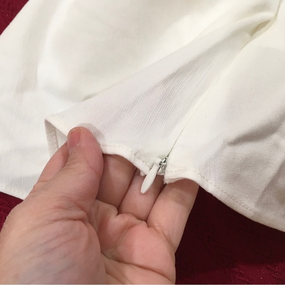 Zara cropped top white Cotton Linen Cut Out Twist size Xs - Picture 4 of 11